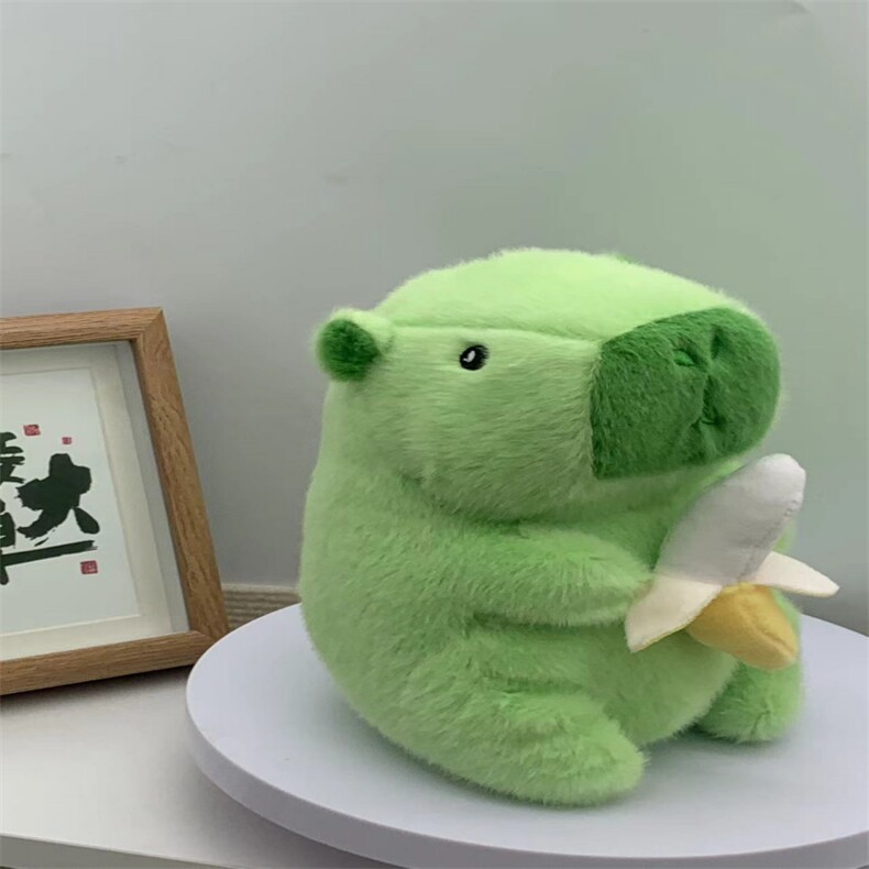 欧貂蕉绿豚鼠，佳旺毛绒玩具