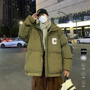 港风 23新款冬季时尚百搭美式加厚情侣羽绒服外套YR228P195控258图片
