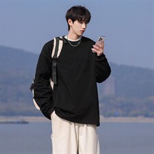 重磅300克卫衣男:表面棉底部聚酯纤维WY82070P38控58，男装卫衣，星座227-7