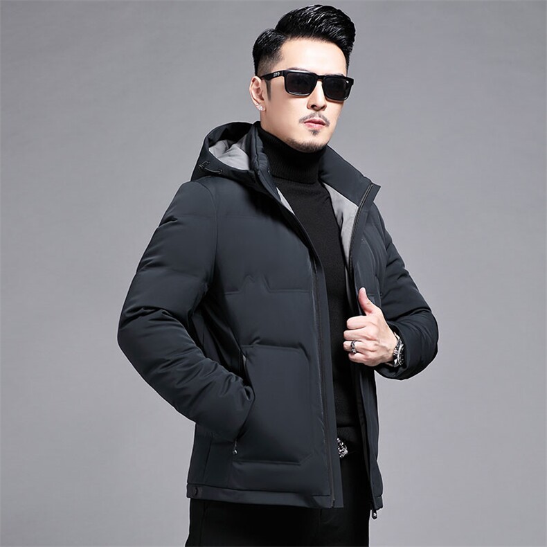 B2201钱塘2020-3冬季9102鸭绒帽子可脱卸新款羽绒服主推P230,男装羽绒服,钱塘207-3