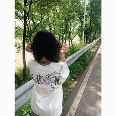 刺绣款短袖CX7013款S-3XL黑色白色P21，男装T恤，星座506A