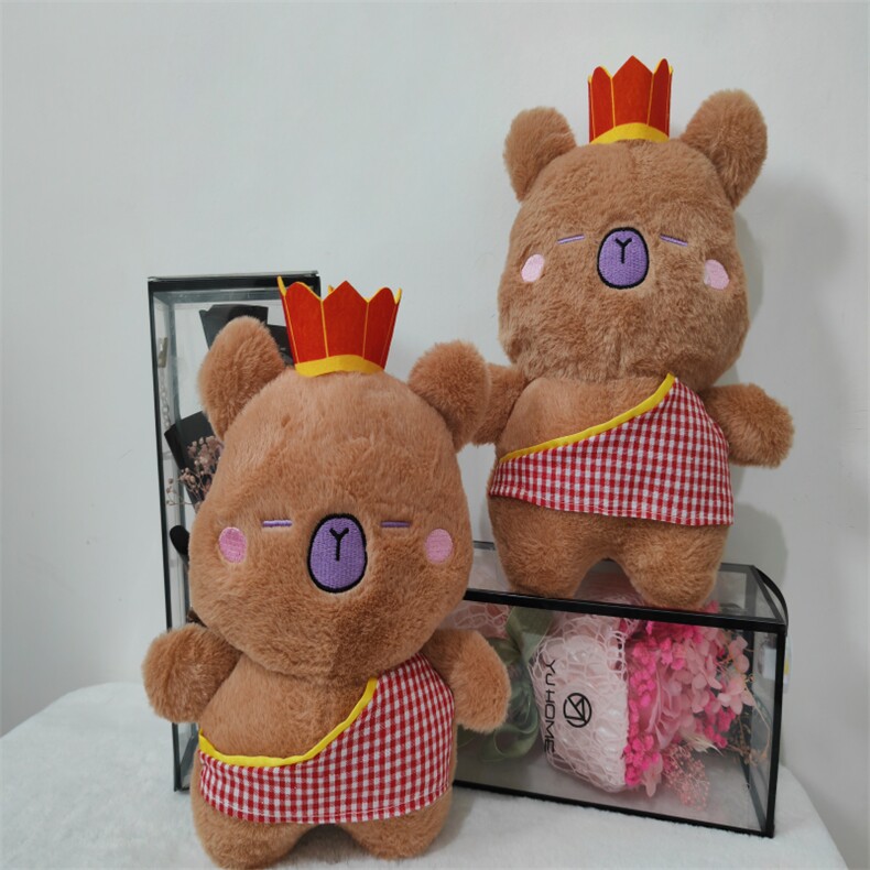 卡皮唐僧玩偶，小姿态毛绒玩具