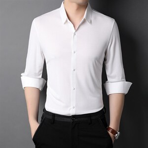 HPN99651男式服装秋季新款衬衫男长袖休闲四季可穿衬衣P85图片