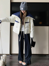 2025冬季现货羽绒服90白鸭绒210-681-P320-K468，女装羽绒服，韩蜜菓