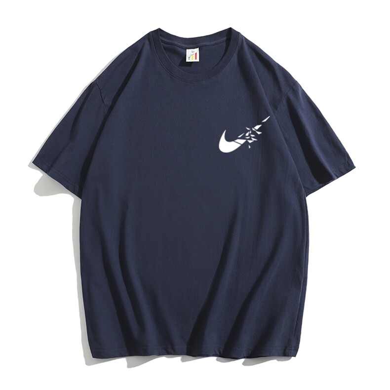 T001情侣圆领短袖半截袖T恤衫外套印花团队服大码五分袖TEE潮学生，男装T恤，星座115A-1