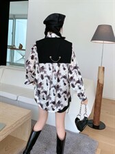 豹纹两件套，衬衣，披肩，其它，票意情