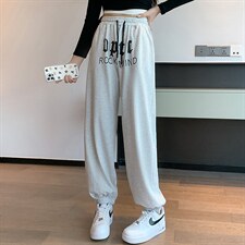 218-1-P35-CK2071新款时尚休闲宽松直筒束脚裤，男装休闲裤，四季星座218-1