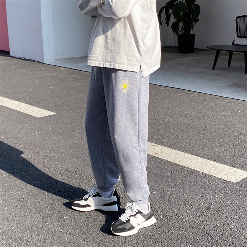 港风休闲裤男韩版潮流宽松束脚裤百搭运动卫裤NK04-P50,男装休闲裤,星座1501