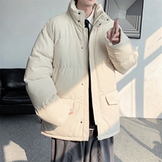 羽绒棉服男冬季休闲冬装潮牌加厚保暖灯芯绒外套男M0776-P105，男装棉衣，星座308B-2