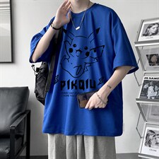 HT73078-P22华夫格t恤男短袖男大码五分袖大皂风，男装T恤，电商A040