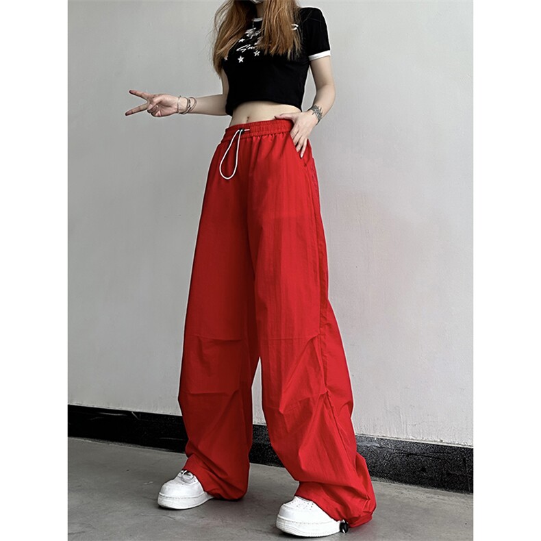 B221 多巴胺美式街头hiphop休闲情侣彩色速干裤 LK23119-P55 控78图片