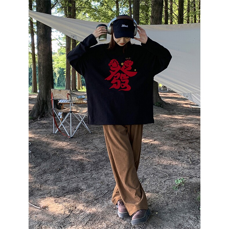 时髦高领宽松质感上衣软糯极简高级范秋冬打底衫HY841TP19控39,男装T恤,电商A102B