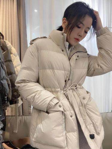 现货羽绒服，当季流行款式，女装羽绒服，米高