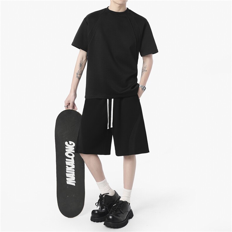 男士套装短袖短裤可分卖 上衣XZ212-1-QT801-P25 短裤QK902-P32图片