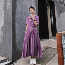 4号出货2020夏季新款新款连衣裙225-1954-P105（控158），女装连衣裙，浙宝225