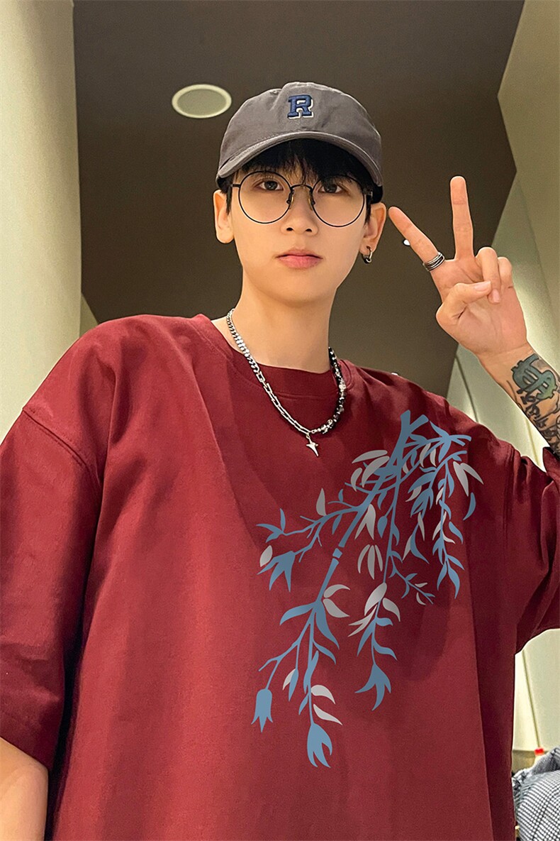 230g重磅纯棉!夏季短袖t恤男半袖男XT503-特P19,男装T恤,电商B371