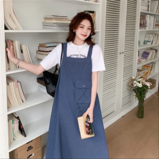 【新品】25年夏季新款牛仔背带裙2C112-L3101-P120-K188，女装连衣裙，2C112