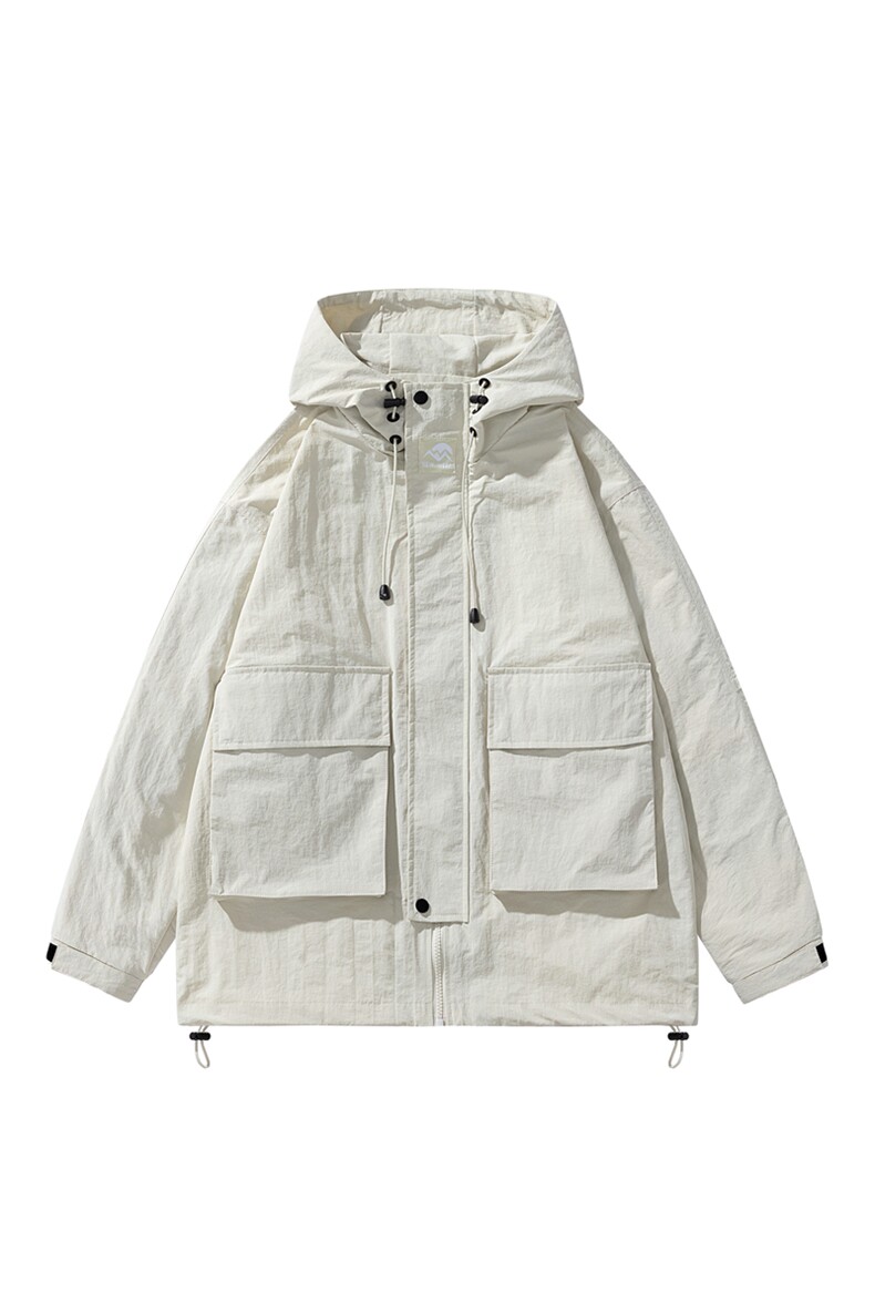 春季新款现货三防户外夹克男连帽冲锋衣外套DSA157B-J93-P60,男装夹克,电商A157B