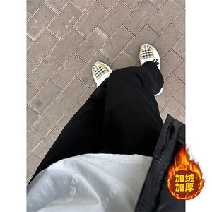 B221 美式ins高街加绒加厚牛仔裤 LK23010-P60 控78 加绒P70 控98图片