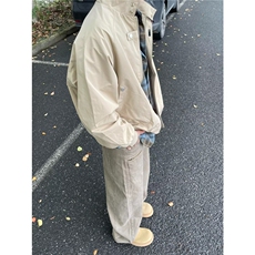 新款潮牌美式复古飞行员夹克男女秋季宽松棒球服外套L55155-p62，男装夹克，星座1008