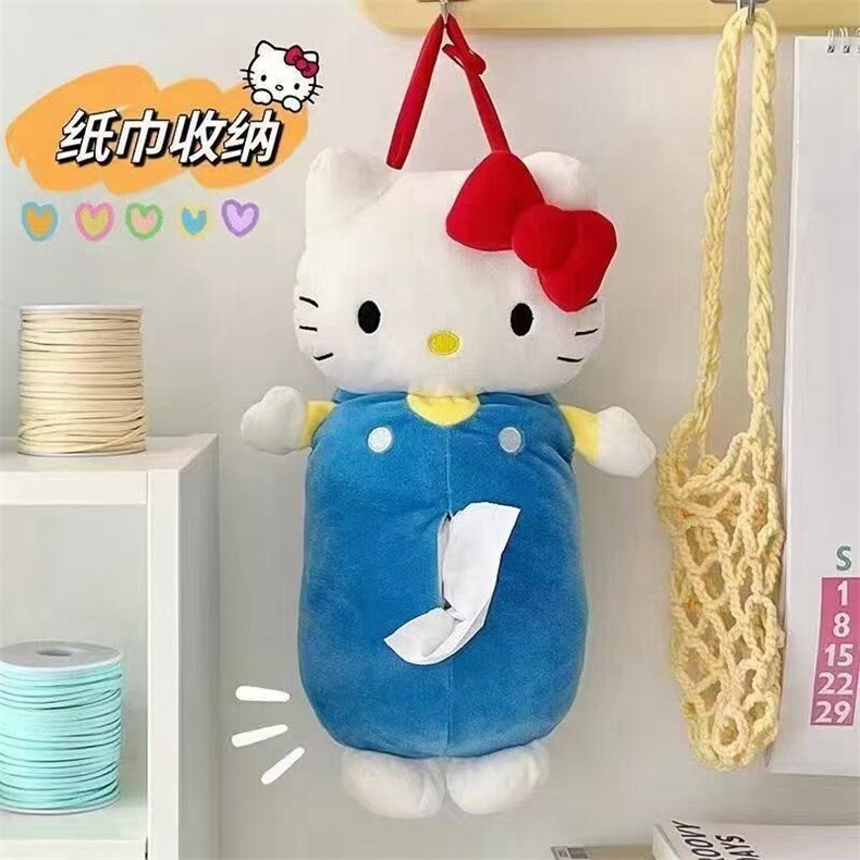 凯特猫抽纸盒可手提，星越玩具厂家网供