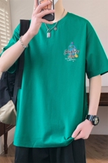 夏季男短袖t恤高品质多工艺发泡印大码T恤衫，男装T恤，星座1206（原A206）