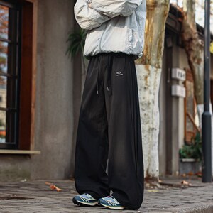 2026夏季新款潮牌美式解构拼接宽松直筒拖地裤6610-特P40，男装休闲裤，电商C305A