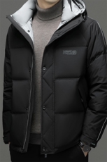 男装连帽羽绒服新款冬季男士中年商务休闲鸭绒上衣厚款保暖外套，男装羽绒服，电商B212（原钱塘6029）