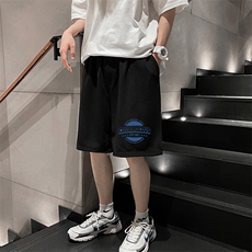 冰丝短裤男士大码宽松休闲五分裤男运动中裤MK37395-P15，男装休闲裤，电商A040