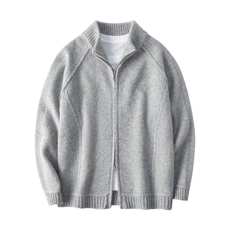 现货高品质可供得物双头拉链针织衫毛衣外套310A-2MYY5037P108，男装针织衫/毛衣，星座310A-2