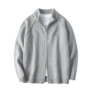 现货高品质可供得物双头拉链针织衫毛衣外套 310A-2 MYY5037 P108，男装针织衫/毛衣，星座310A-2