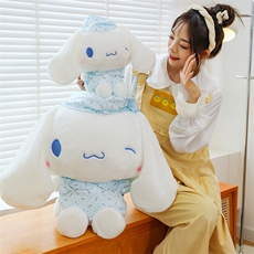 新款玉/桂狗毛绒玩具卡通沙发靠枕陪睡布娃娃公仔儿童礼物