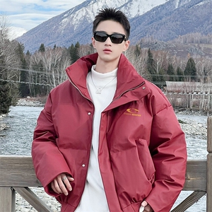 A440-1-MY8210-P110秋冬加厚皮棉衣外套 精致口袋棉服短款图片