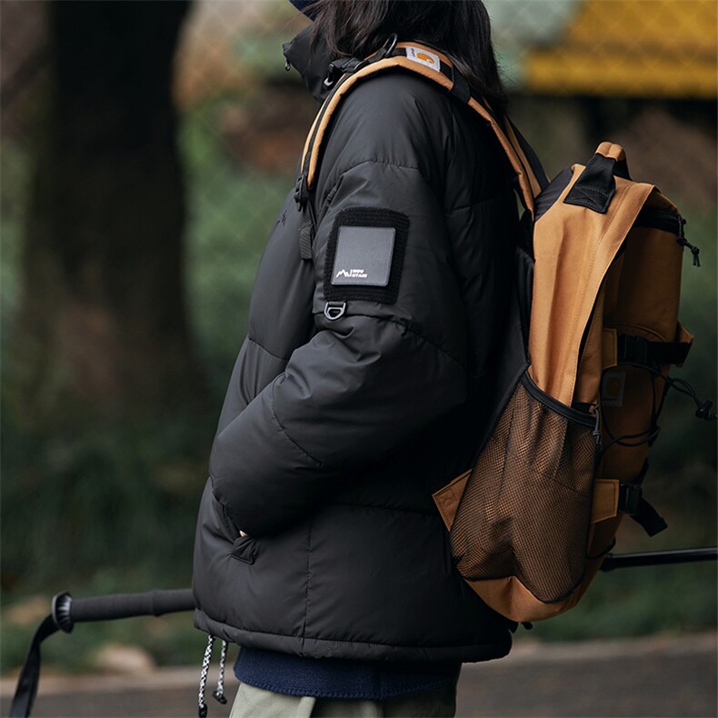 外27-2GANYOU日系可拆卸式袖标加厚棉服MY01-P175,男装棉衣,新杭派外27-2