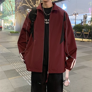 春季新款中性风三防户外夹克男立领冲锋衣外套DSA157B-JK1563-P65图片