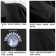 CS15160-P38加绒款-P48长袖衬衫男士大码宽松衬衣男寸衫砖墙，男装衬衫，电商A040A