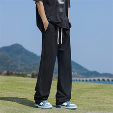 2024春季新款阔腿工装长裤男潮牌宽松直筒休闲裤现货K7818-P38，男装休闲裤，星座512-3