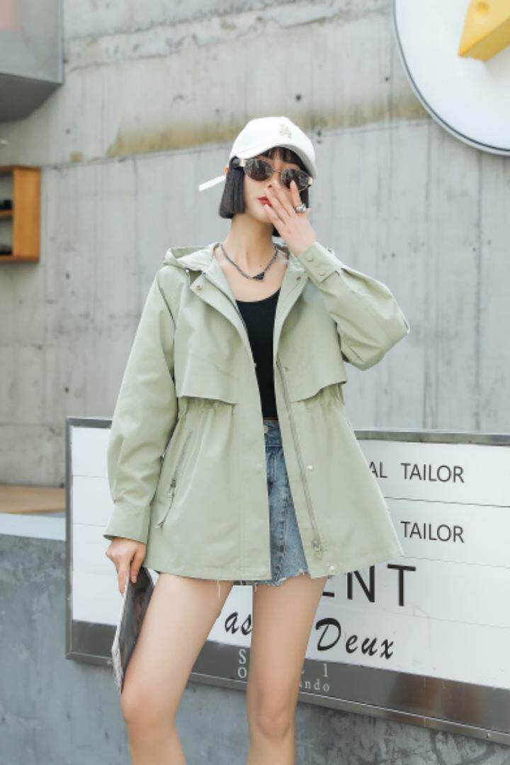 风衣现货，女装风衣，MZ 慕姿