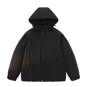 深度库存棉衣男宽松面包服连帽加厚棉袄DSA157B-M8855-P96图片