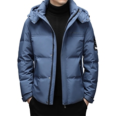 潮流羽绒服男士冬季连帽保暖工装百搭宽松休闲外套ZELD9849-P335，男装羽绒服，电商B212（原钱塘6029）