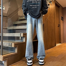加长版裤子男高个子美式高街188cm110牛仔裤KZ010P58加绒68控78，男装牛仔裤，电商B312