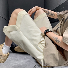 现货夏季工装短裤男ins潮牌休闲百搭潮流痞帅五分裤D02516-P40，男装牛仔裤，星座308B-2
