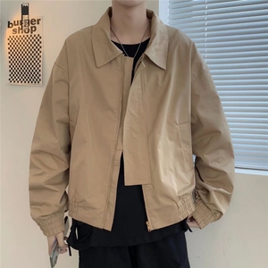 大量现货春款男夹克短款工装韩版休闲拉链百搭外套JK27 P55图片