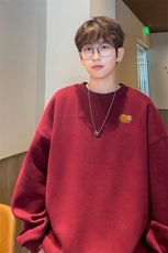 ！圆领卫衣男装港风长袖t恤男外套男WY502-特P23，男装卫衣，电商B371