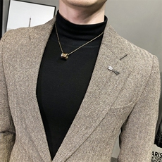 秋冬夹克西装单西修身休闲男士西服A236-XZ-190-P155，男装夹克，电商A236