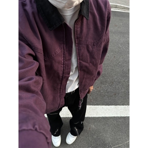 【有货】cleanfit紫色底特律外套男高级感工装夹克8156LL-特P62图片