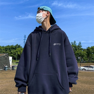 抖音得物供货 可提供视频 春装重磅美式宽松连帽卫衣DL2402图片
