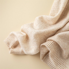 优雅半高领羊绒打底衫保暖时尚秋冬必备单品，女装羊绒衫，三莲羊绒