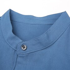 QLM99123男士2023年夏季新款短袖衬衣修身休闲青年衬衫纯棉P50，男装衬衫，电商B360