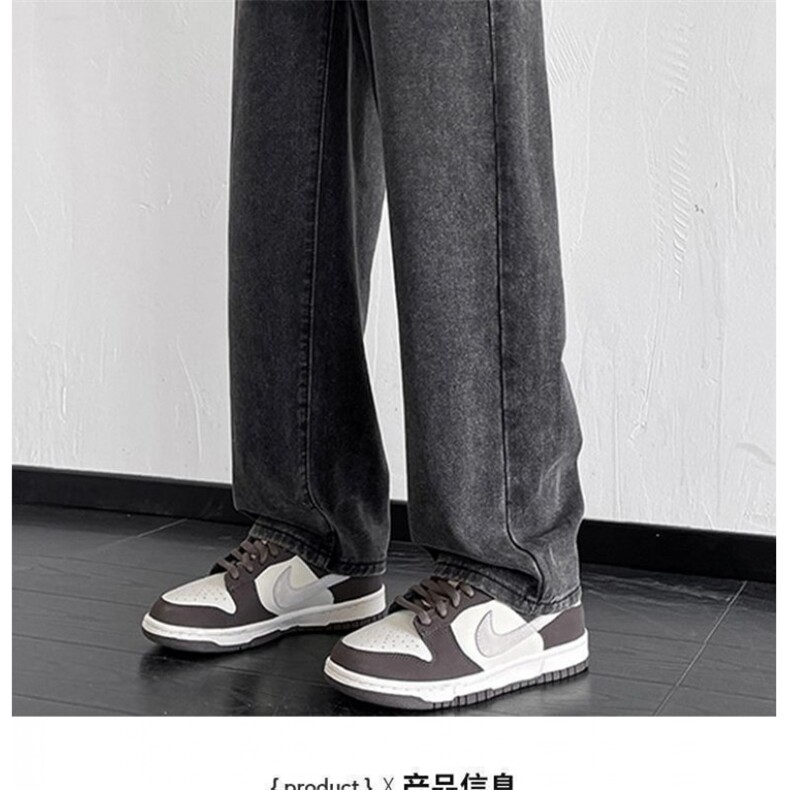 网络图现货美式四季款显瘦显高松紧腰加绒牛仔裤J027-P30绒36,男装牛仔裤,星座715-7